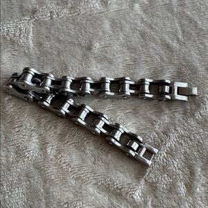 Stainless Steel Men’s Bicycle Link Bracelet